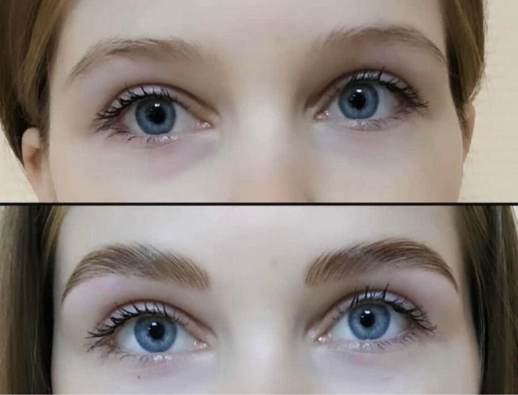 Коррекция бровей