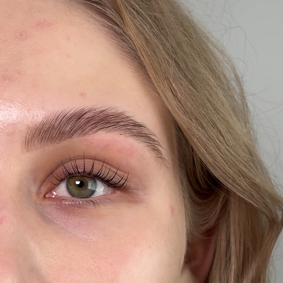 Ламинирование бровей в комплексе