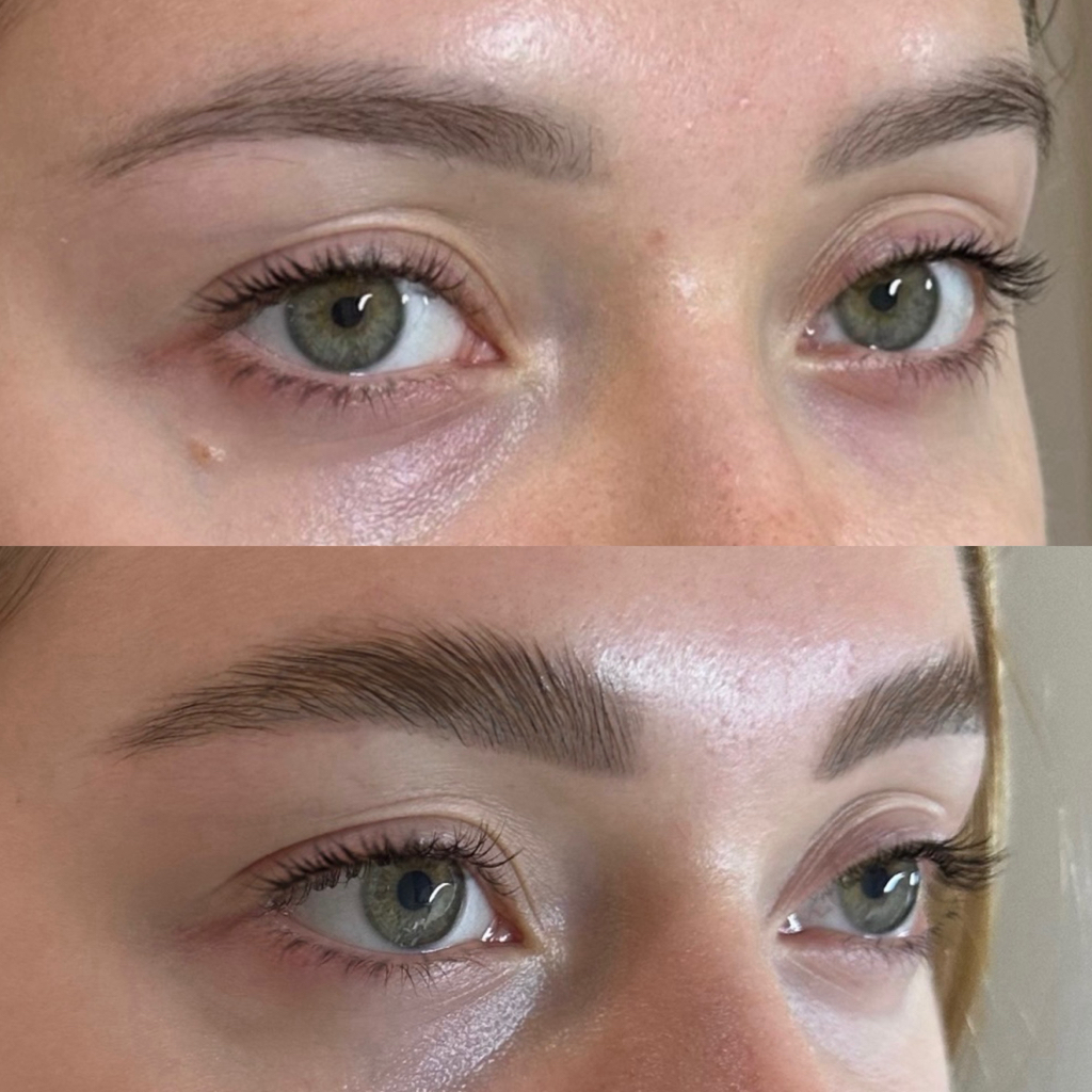 Ламинирование бровей &  коррекция & окрашивание & уход