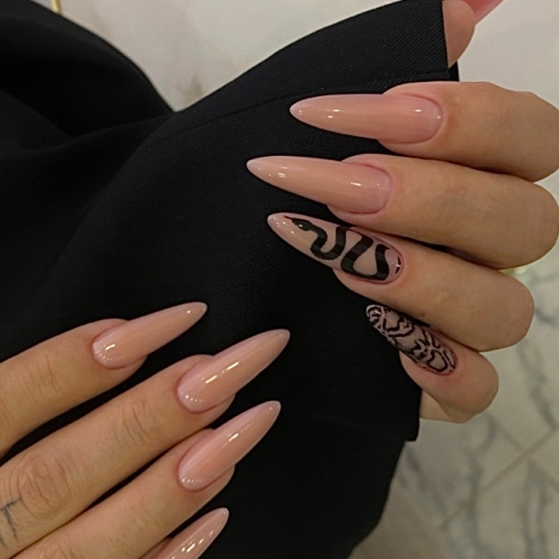 Наращивание ногтей (гель,акрил,типсы) + покрытие гель-лаком