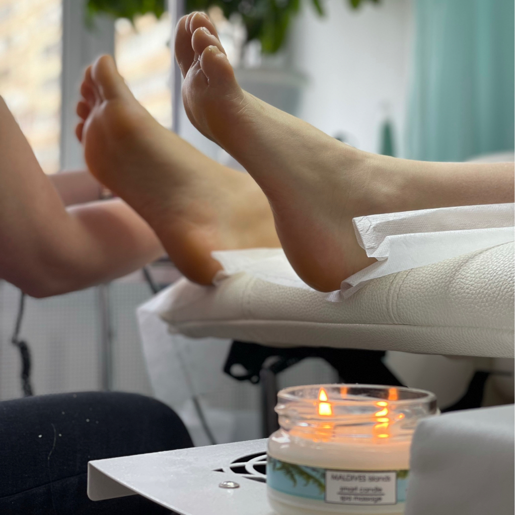 Педикюр (полная обработка стопы) без покрытия