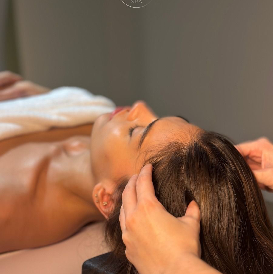 Массаж головы женский