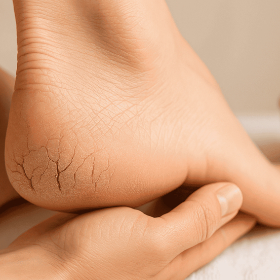 Дермальные трещины (Доп. к педикюру)