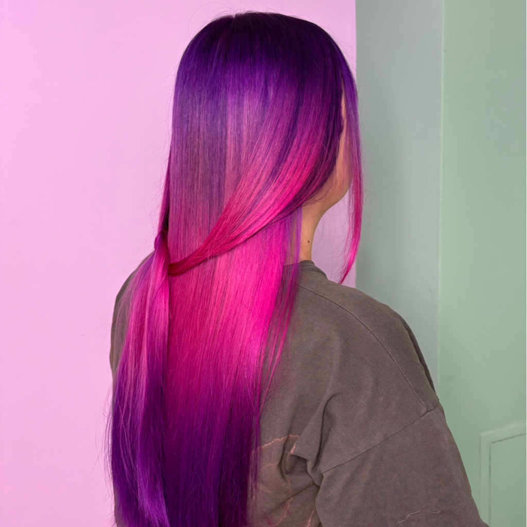 Сложное окрашивание на длинные волосы