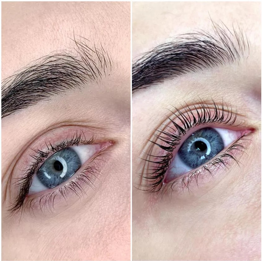 Ламинирование ресниц ( модель )