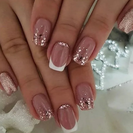 Наращивание френч