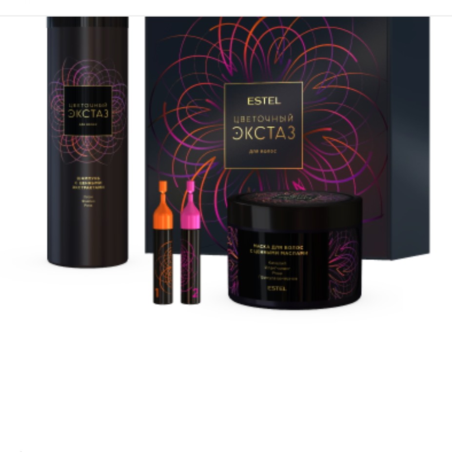 Цветочный экстаз - обёртывание для волос