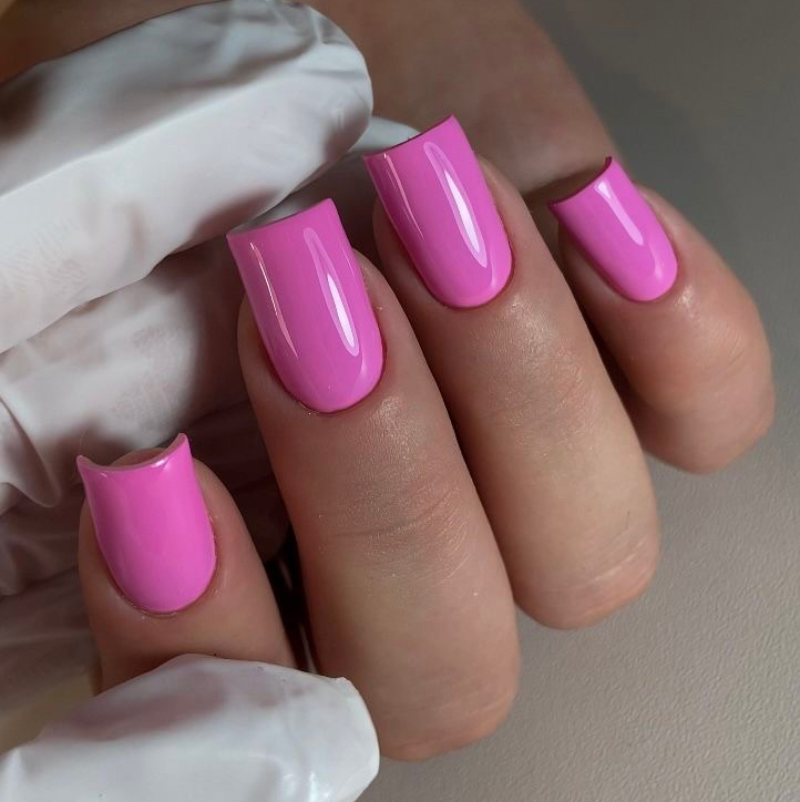 Маникюр с коррекцией всех ногтей