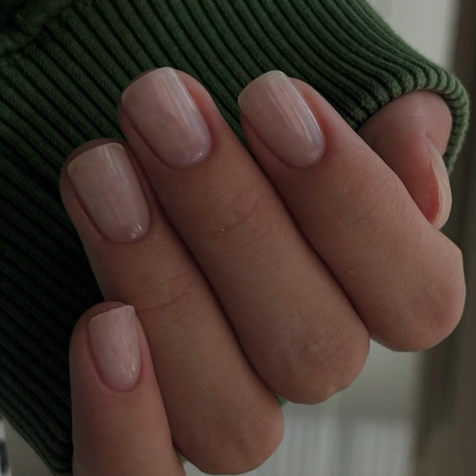 Маникюр с укреплением геля