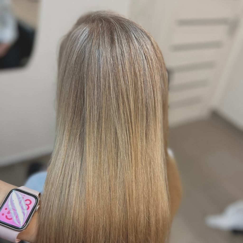 Окрашивание в технике мелирование