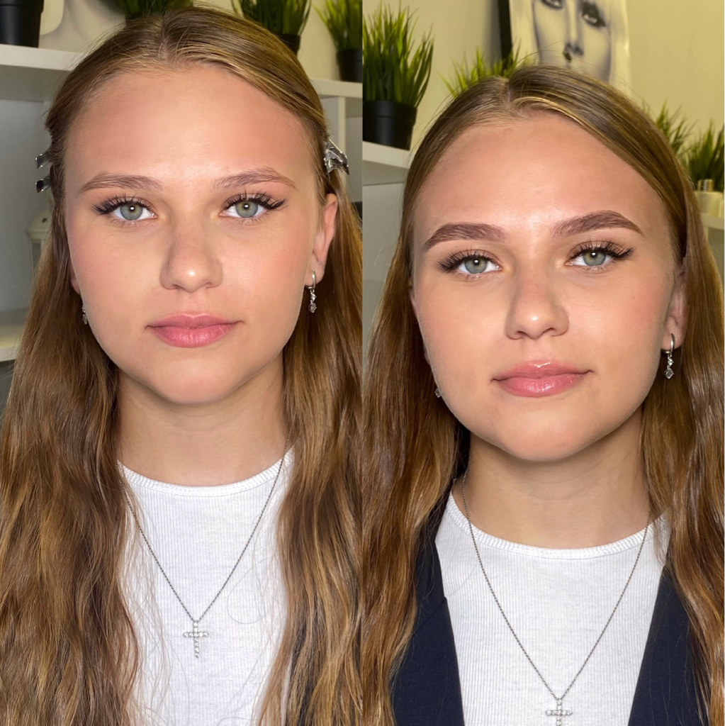 Оформление+ окрашивание бровей