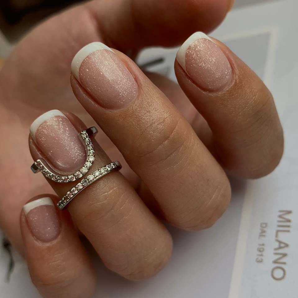 Маникюр + покрытие френч