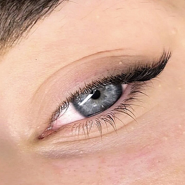 Уголки/Частичное наращивание ресниц Led