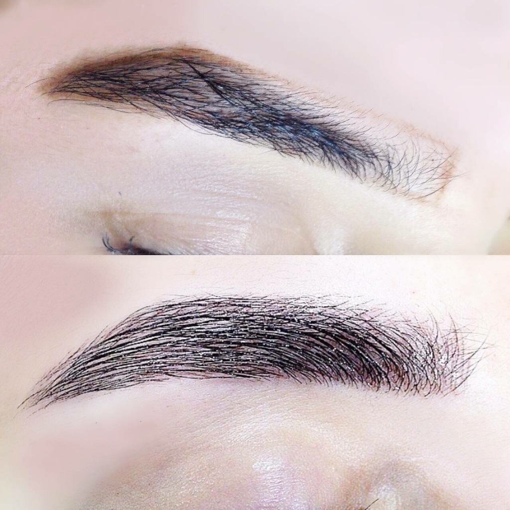 Наращивание бровей