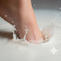 Педикюр комбинированный + гель-лак (пальчики)