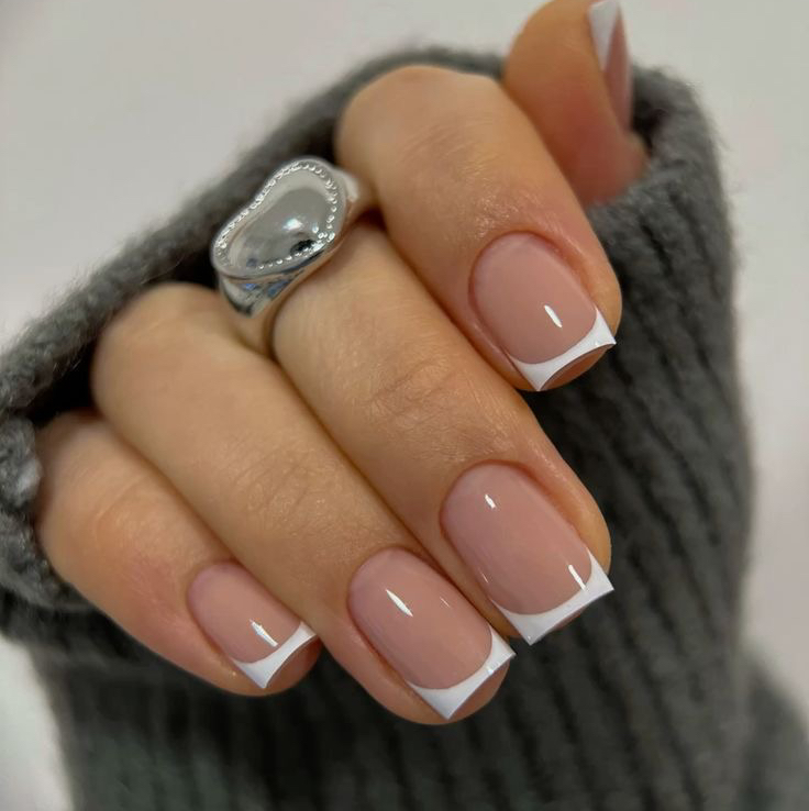 Маникюр + гель-лак френч