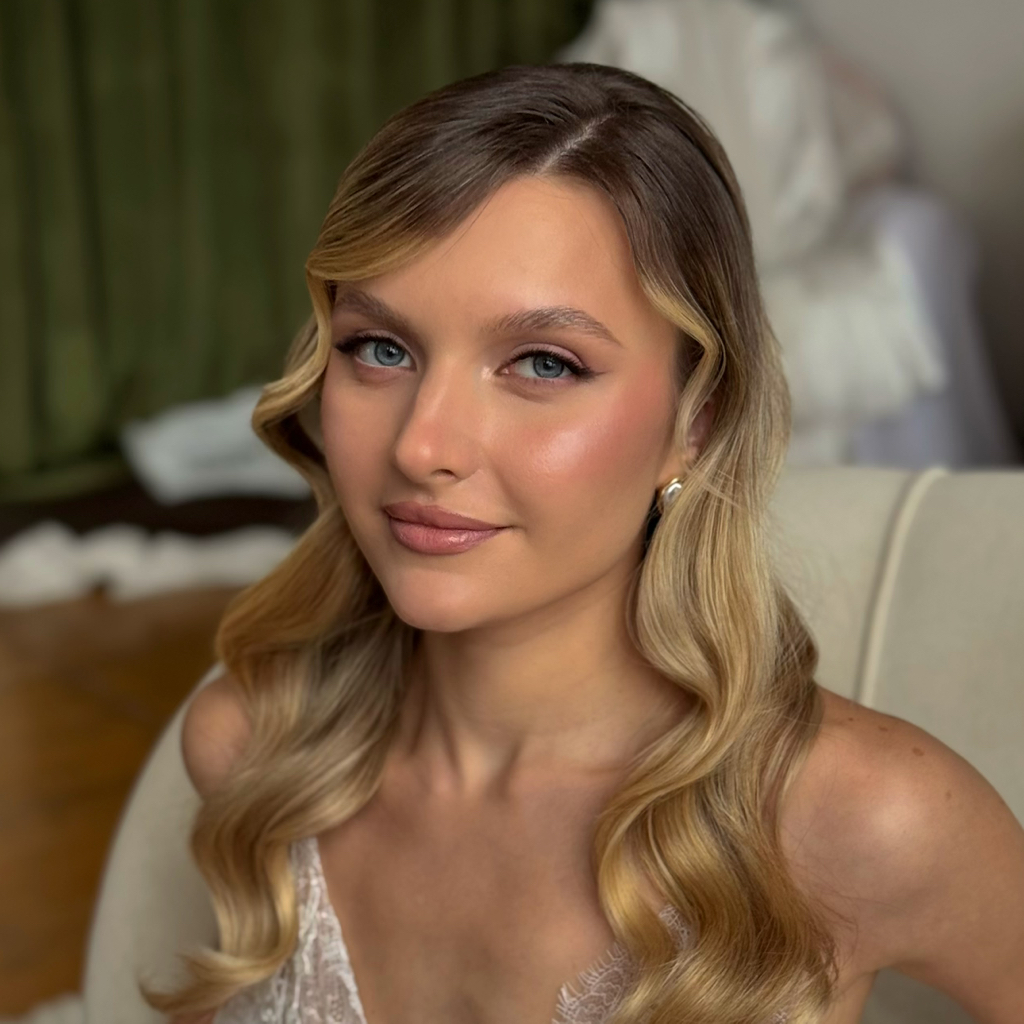 Пробный свадебный макияж