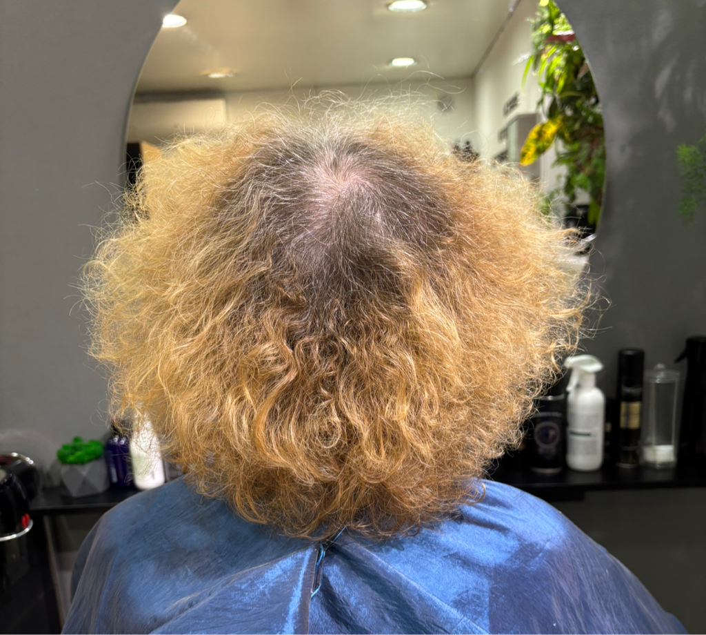 Прикорневая биозавивка /Коррекция (отросший корень до 10 см)