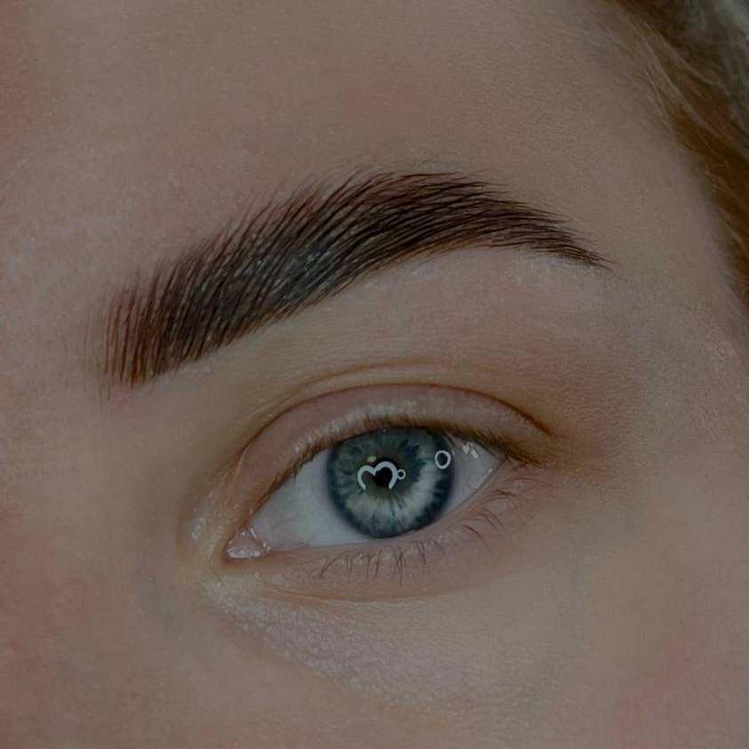 Коррекция бровей + окрашивание краска/хной