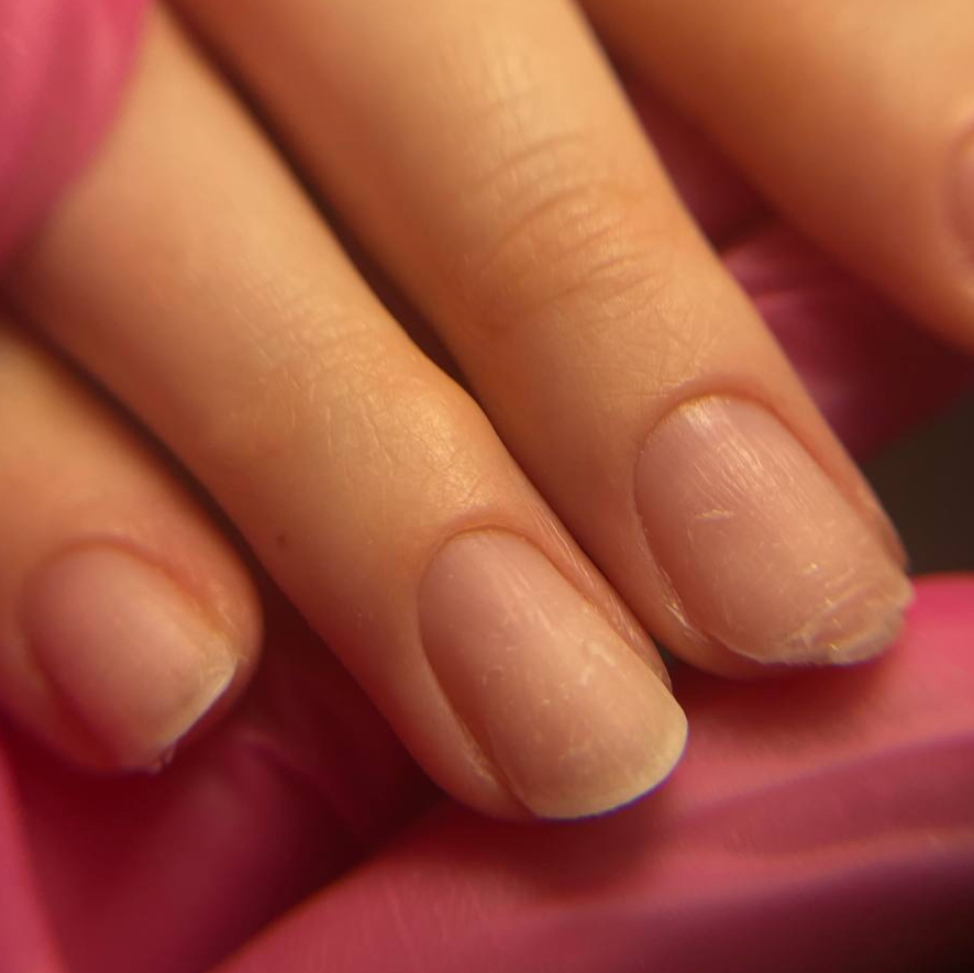 Маникюр без покрытия