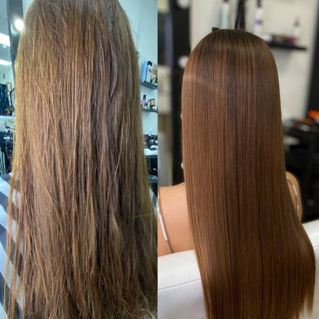 Реконструкция волос  Ботокс Кератин