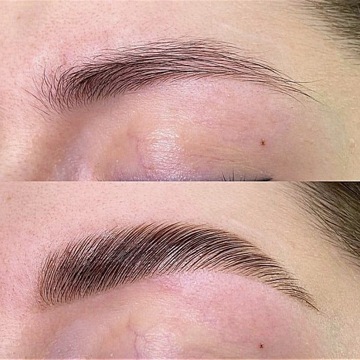 Долговременная укладка бровей/ламинирование