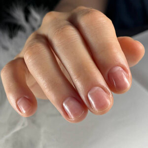 Маникюр без покрытия