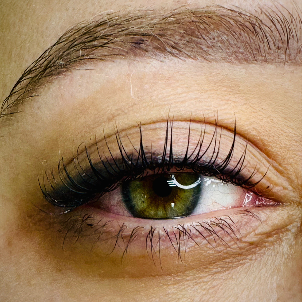 Ламинирование ресниц+ окрашивание ресниц