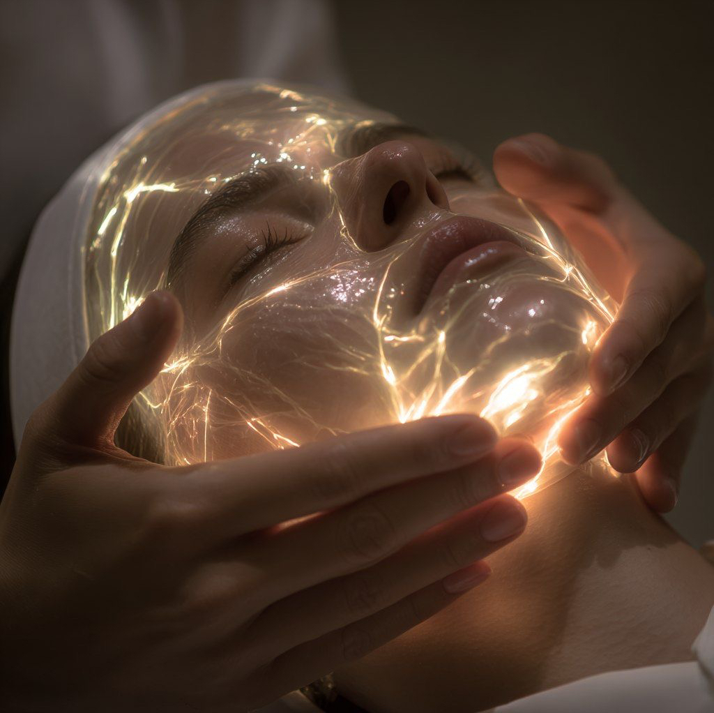 Классический массаж лица + альгинатная маска