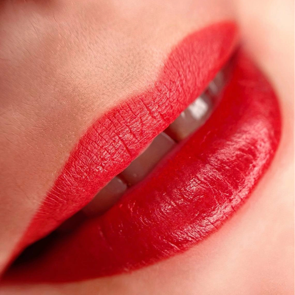 Перманентный макияж вторичная процедура (коррекция) брови, губы, стрелки