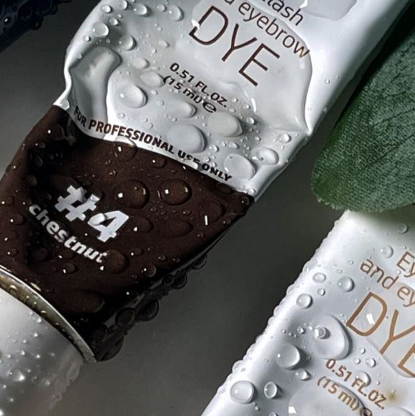 Окрашивание бровей