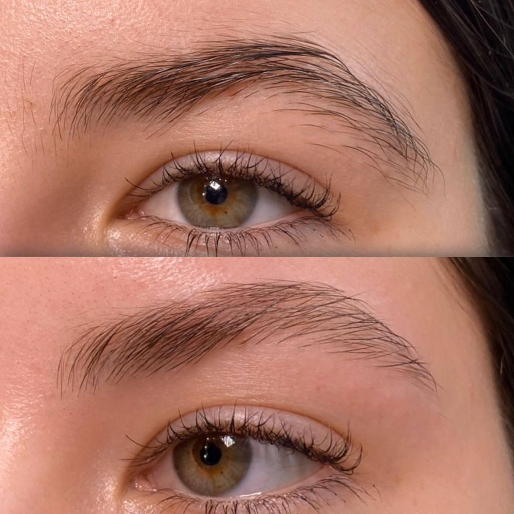 Коррекция бровей