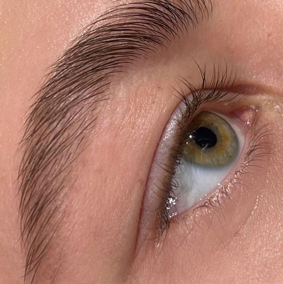 Коррекция воск+пинцет (без окрашивания)