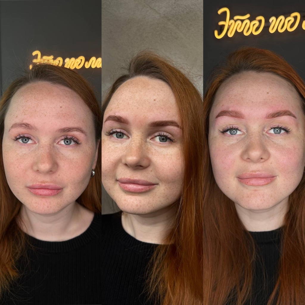 Пудровые брови (первичная процедура)