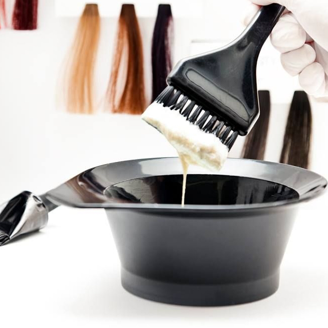 Окрашивание волос красителем клиента до 15 см.