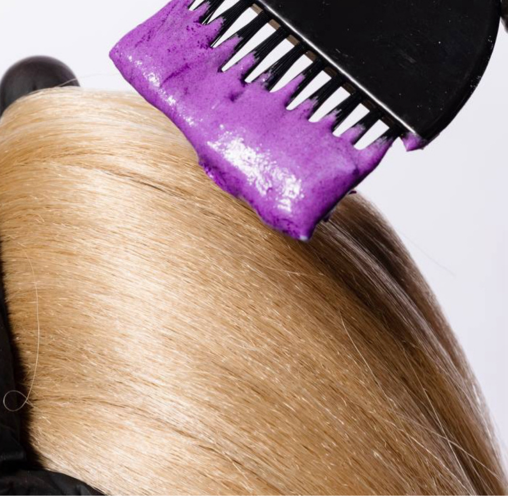 Блондирование (осветление корневой зоны) (Без учета красителя) от 45см.