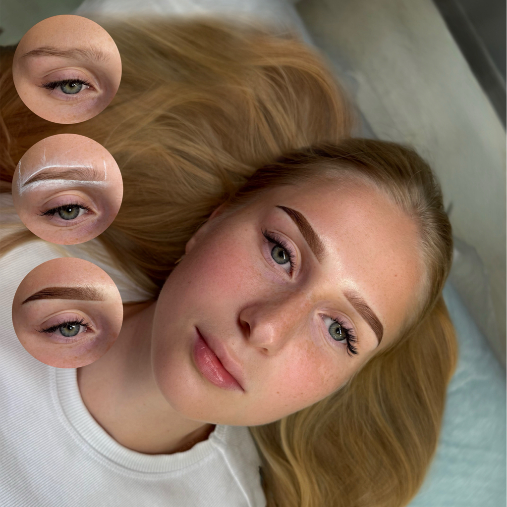 Перманентный макияж бровей