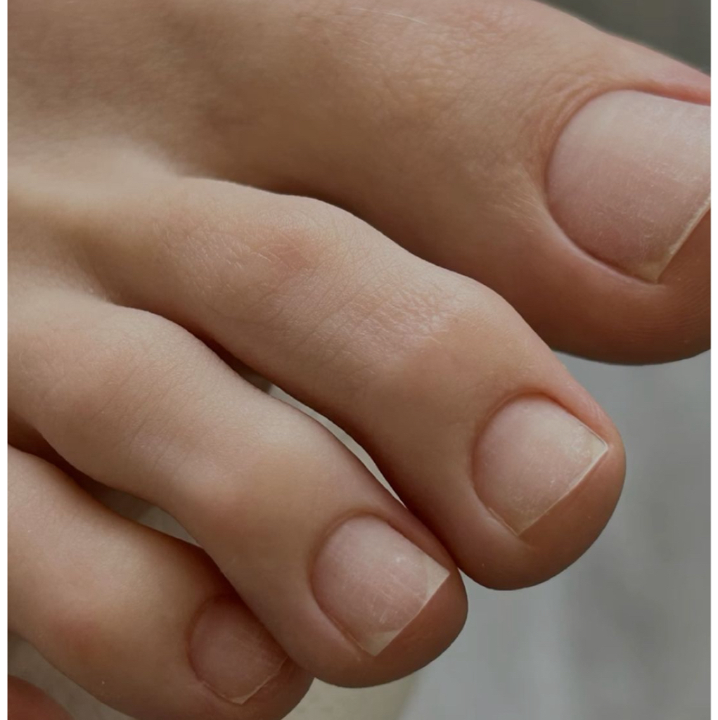 Педикюр без покрытия только пальчики