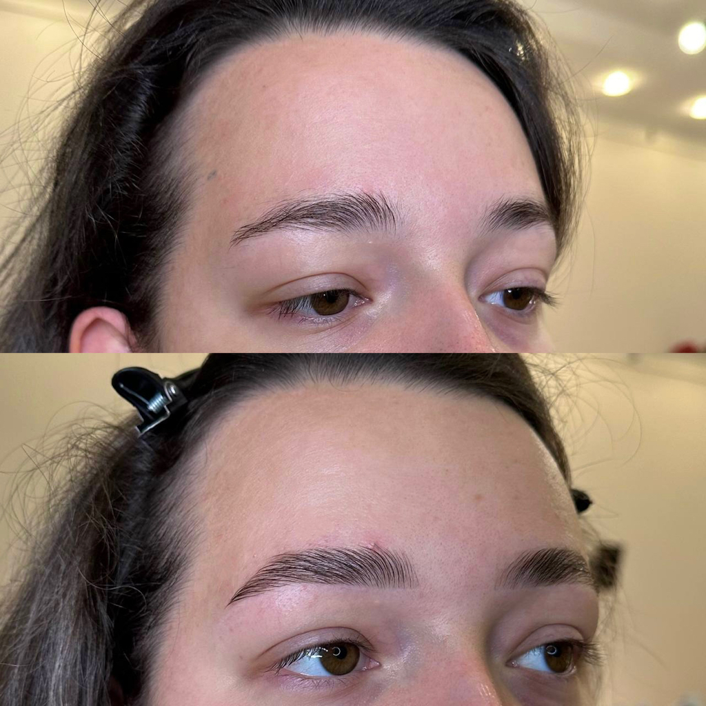 Долговременная укладка + окрашивание + коррекция