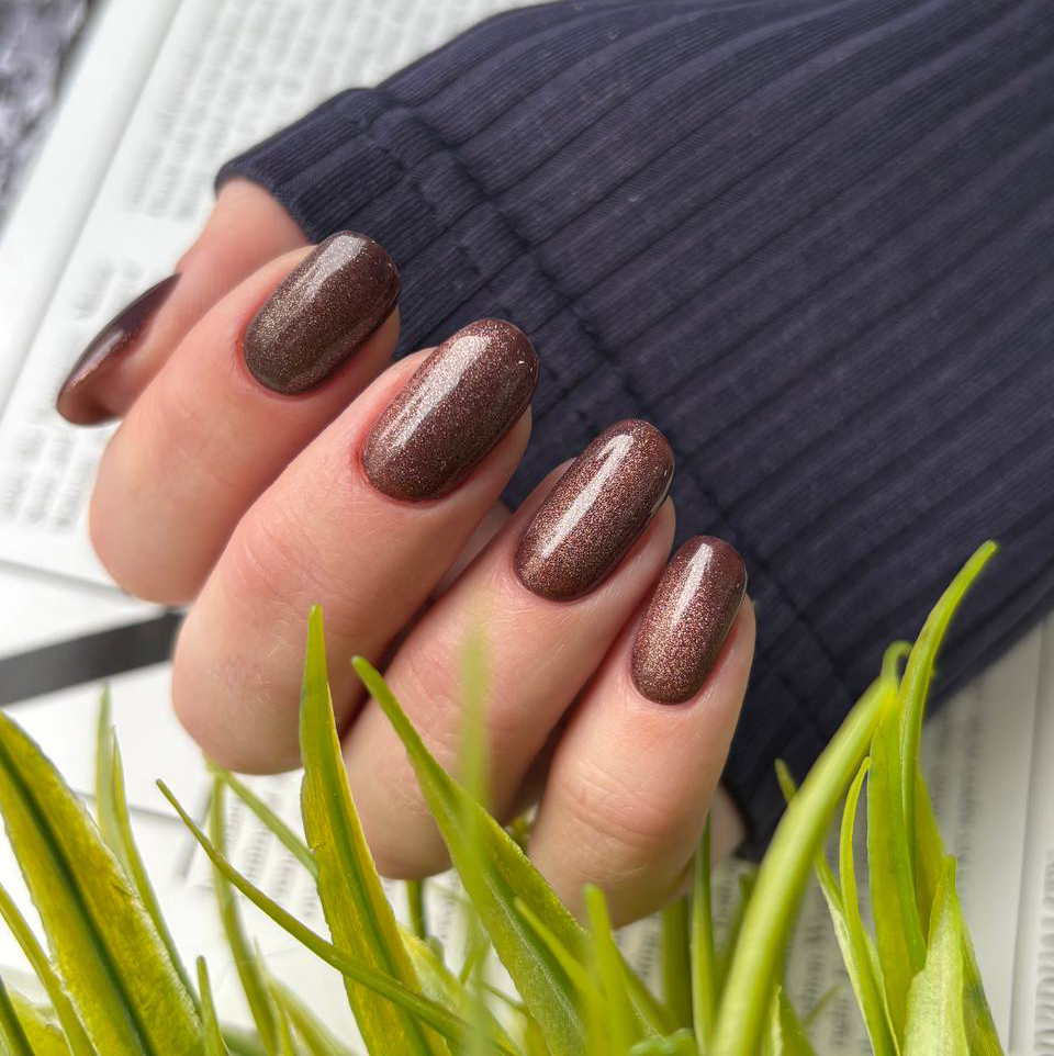 Маникюр с укреплением гелем