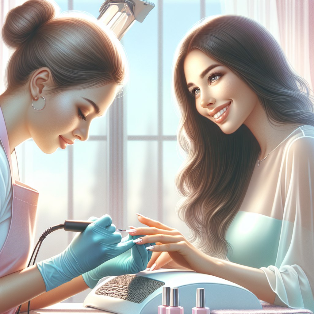 Моделирование ногтей акригелем