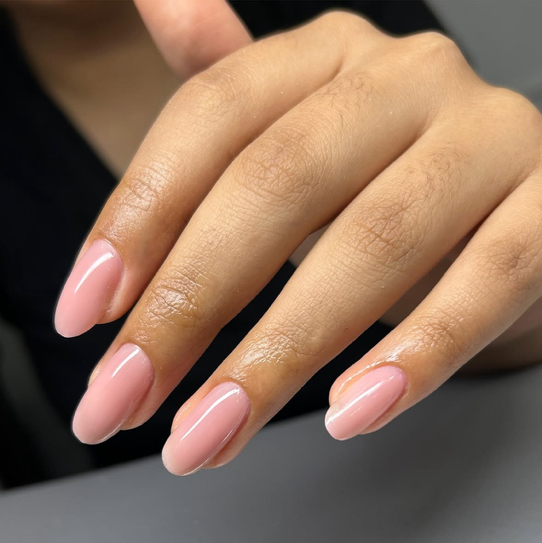 Аппаратный маникюр + укрепление гелем