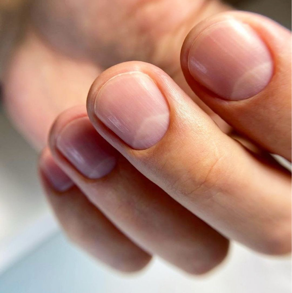 Комбинированный маникюр мужской