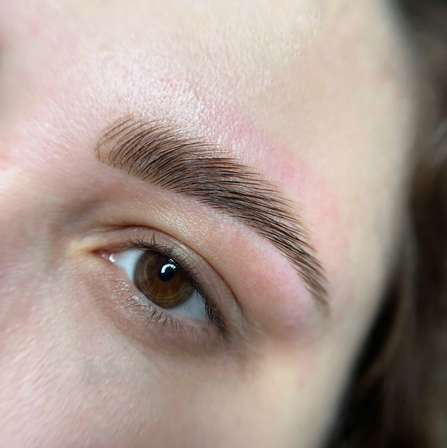 Полный комплекс долговременная укладка бровей (с уходом)