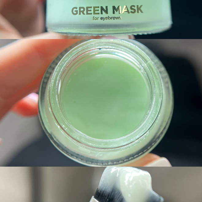 Уход для бровей - маска