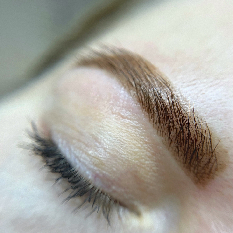 Оформление бровей (с уходом)