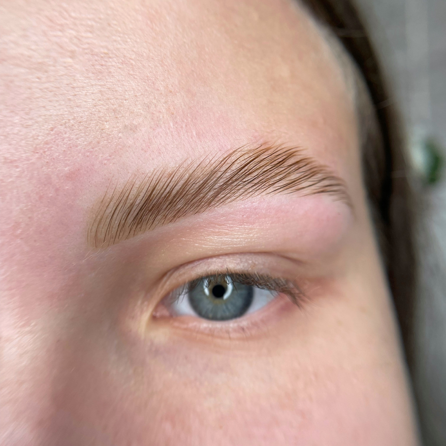 Полный комплекс долговременная укладка бровей (без ухода)