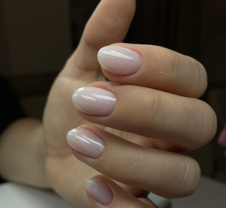 Комплексный маникюр гель лак