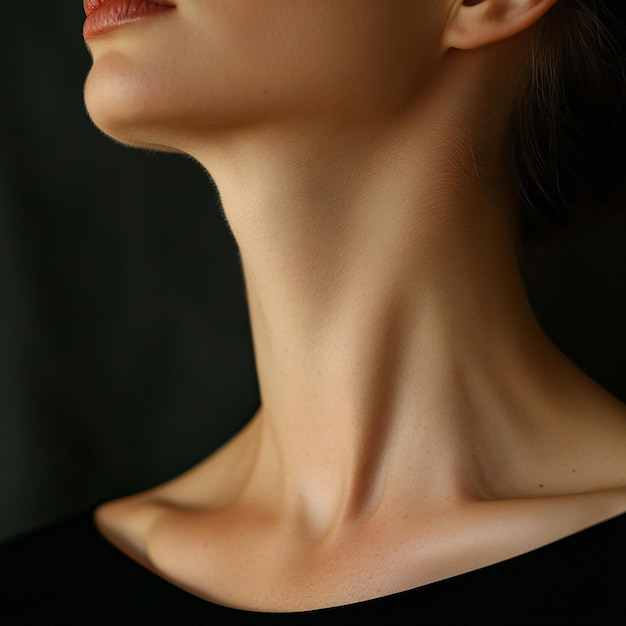 Омалажение шеи :  Ботокс в тяжи