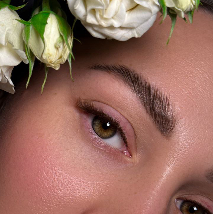 Объемное наращивание ресниц (2D)